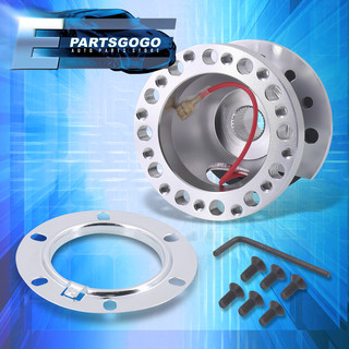 For 96-00 Honda Civic EK 6 Bolt Hole Pattern Aluminum Steering Wheel Adapter Hub