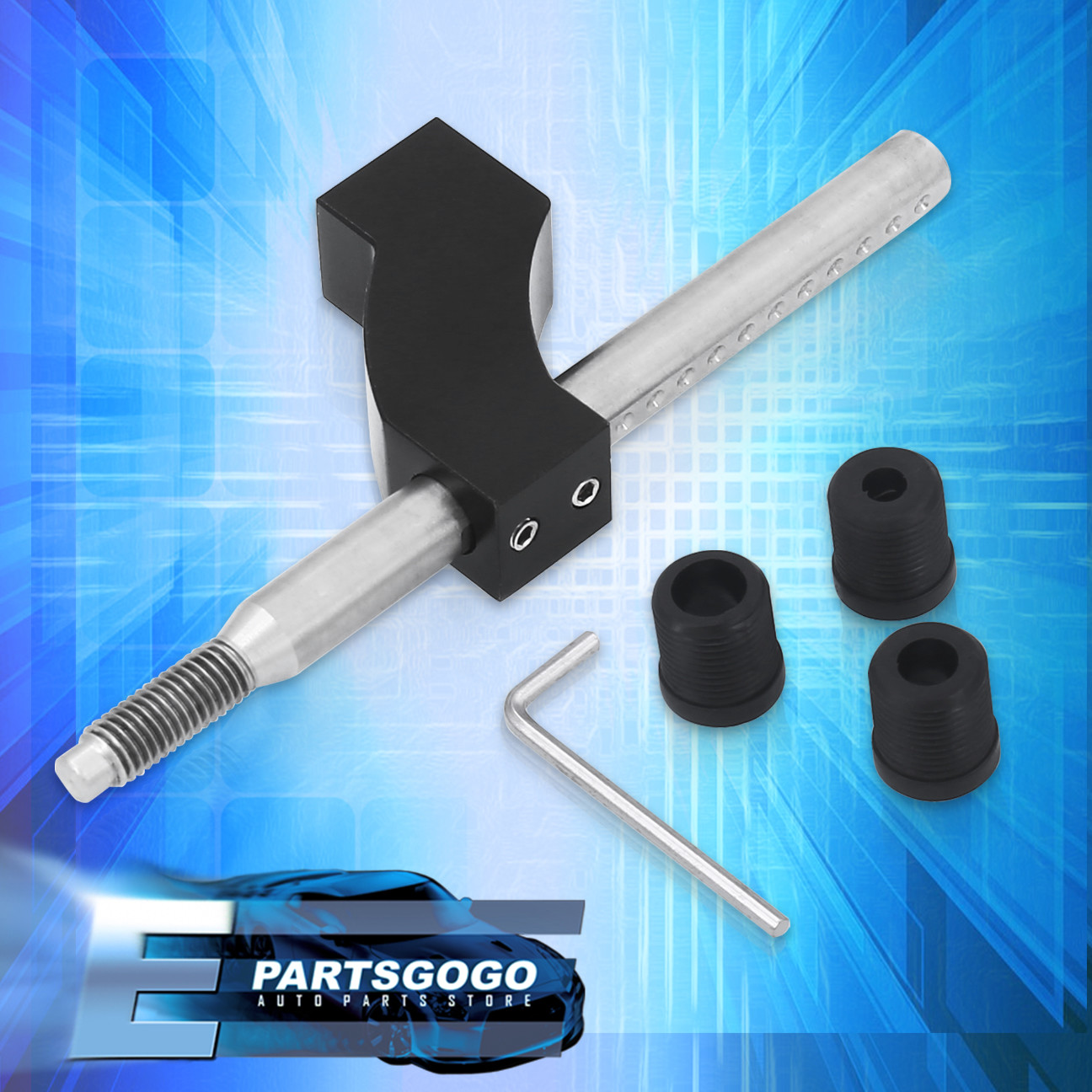 M10 X 1.5" Steel Alloy Shift Knob Extension 4" Extend Manual Gear