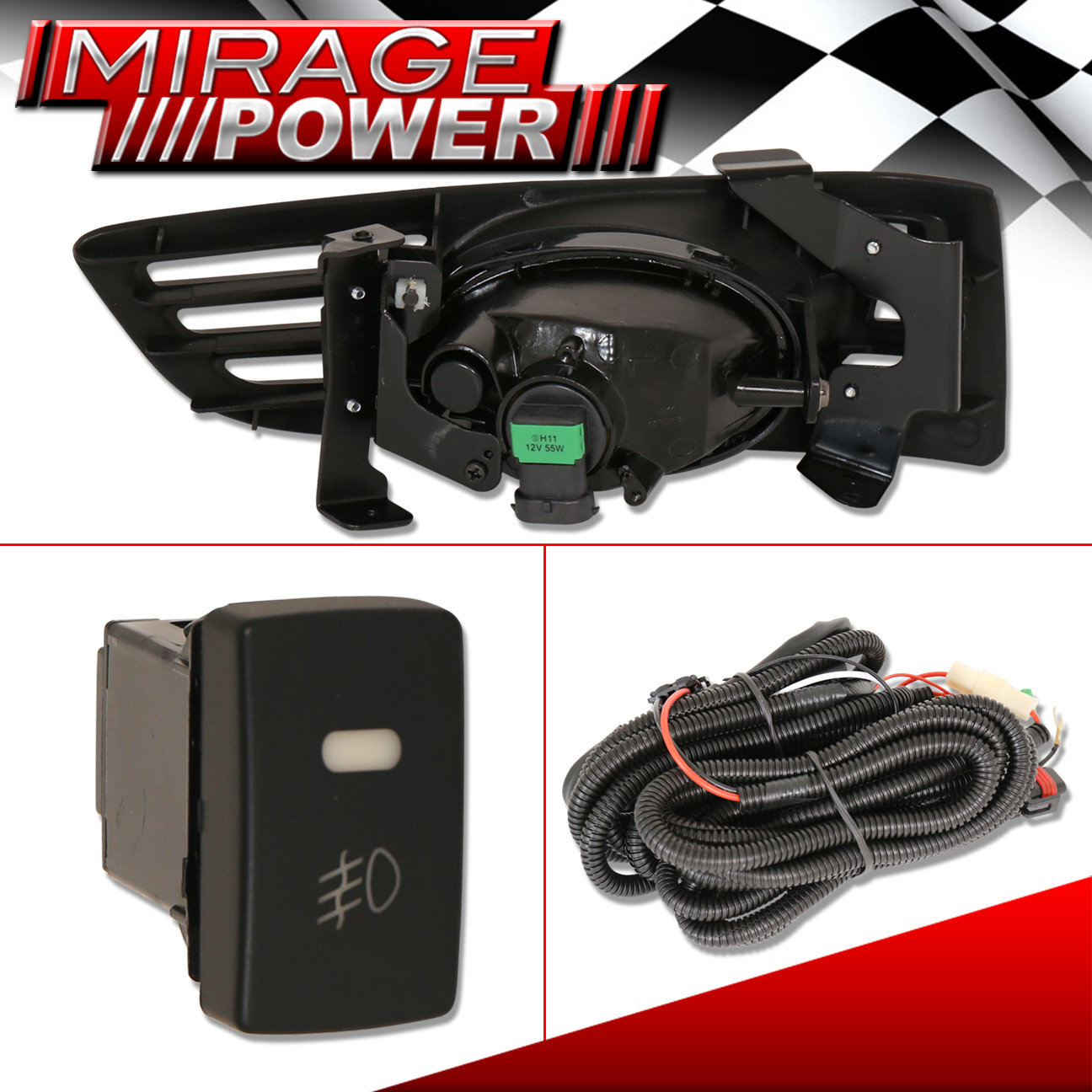 Yellow Lens Bumper Oem Fog Light Lamp Wiring For 2003