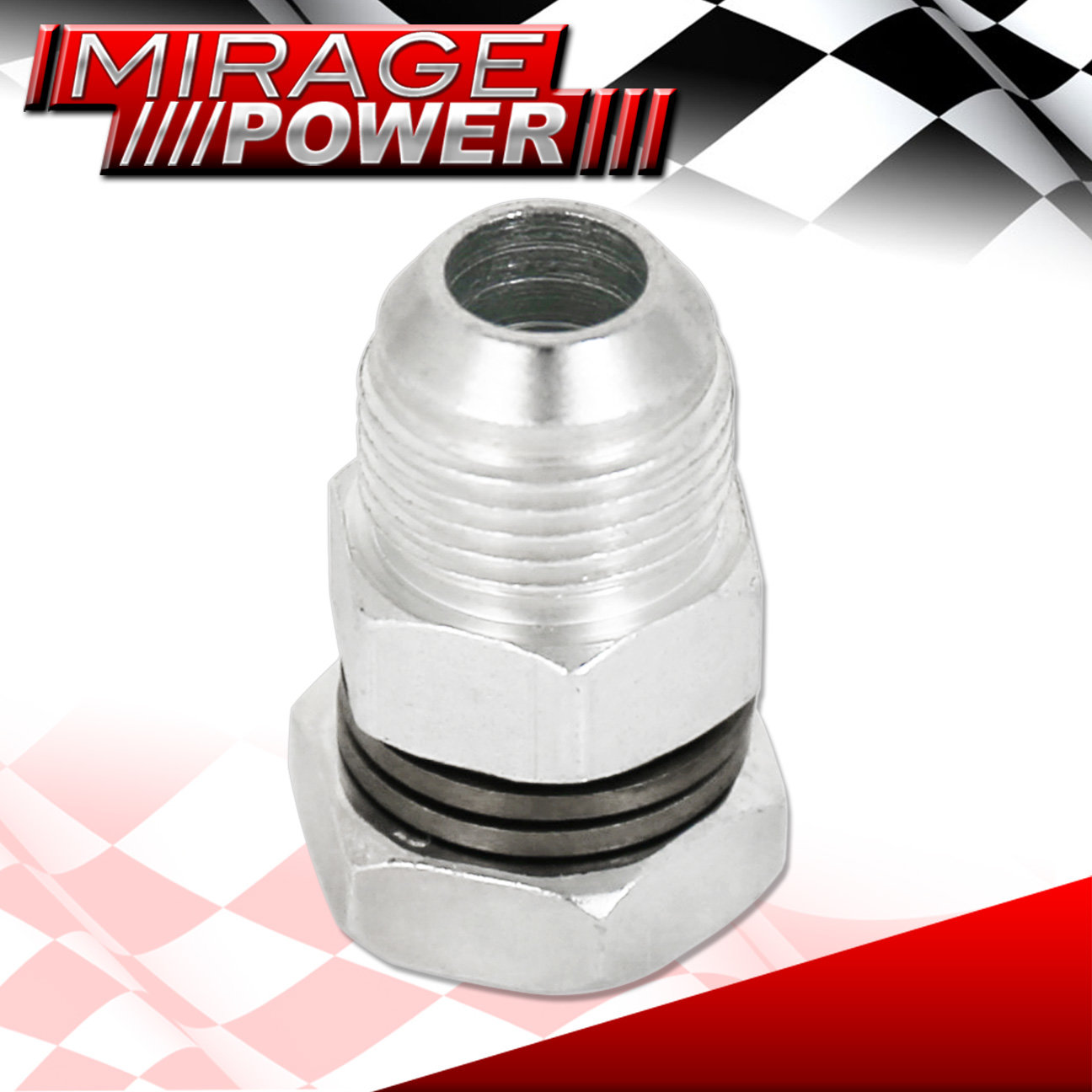 Turbo Charger Adapter Oil Pan Return Drain Steel Bung Fitting 10An