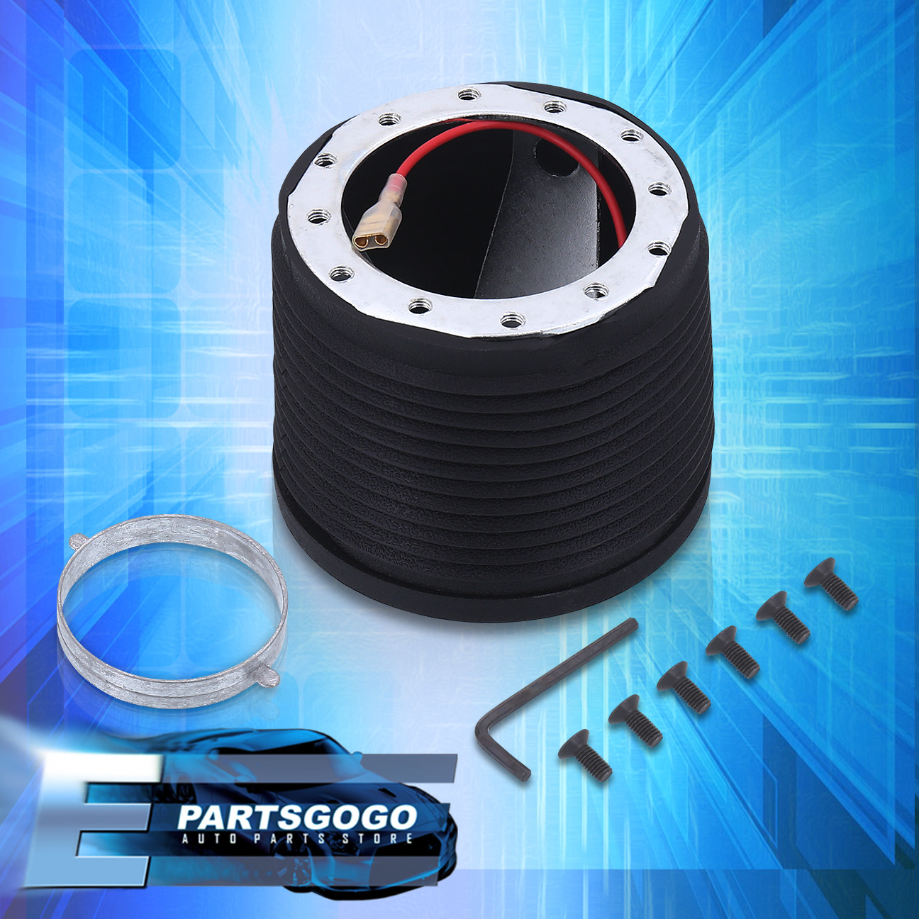 6 Bolt Hole Racing Steering Wheel Hub Adapter Boss Kit For Ford Mustang 89-95 !
