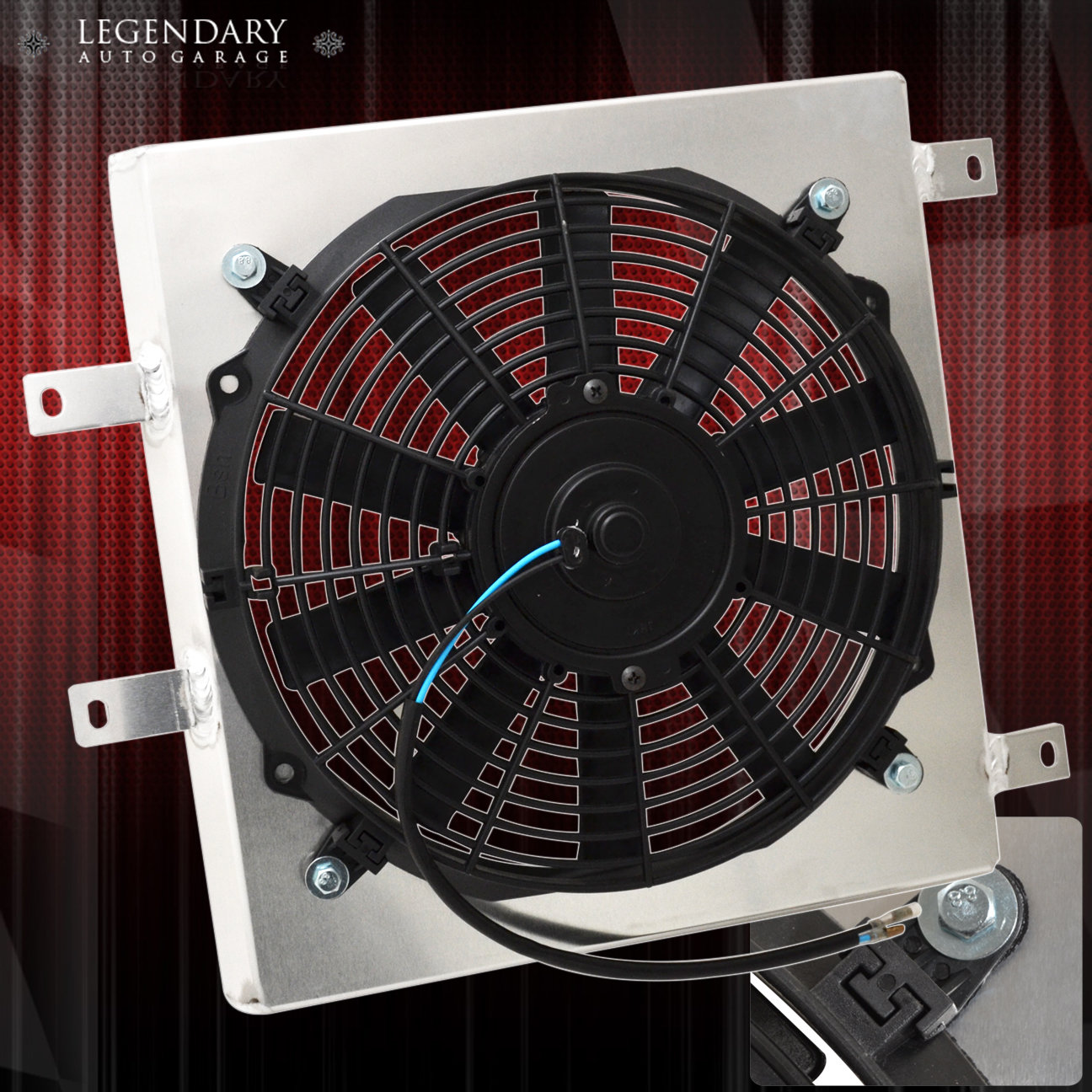 For 9096 300ZX JDM Manual Transmission Aluminum Racing Radiator Fan