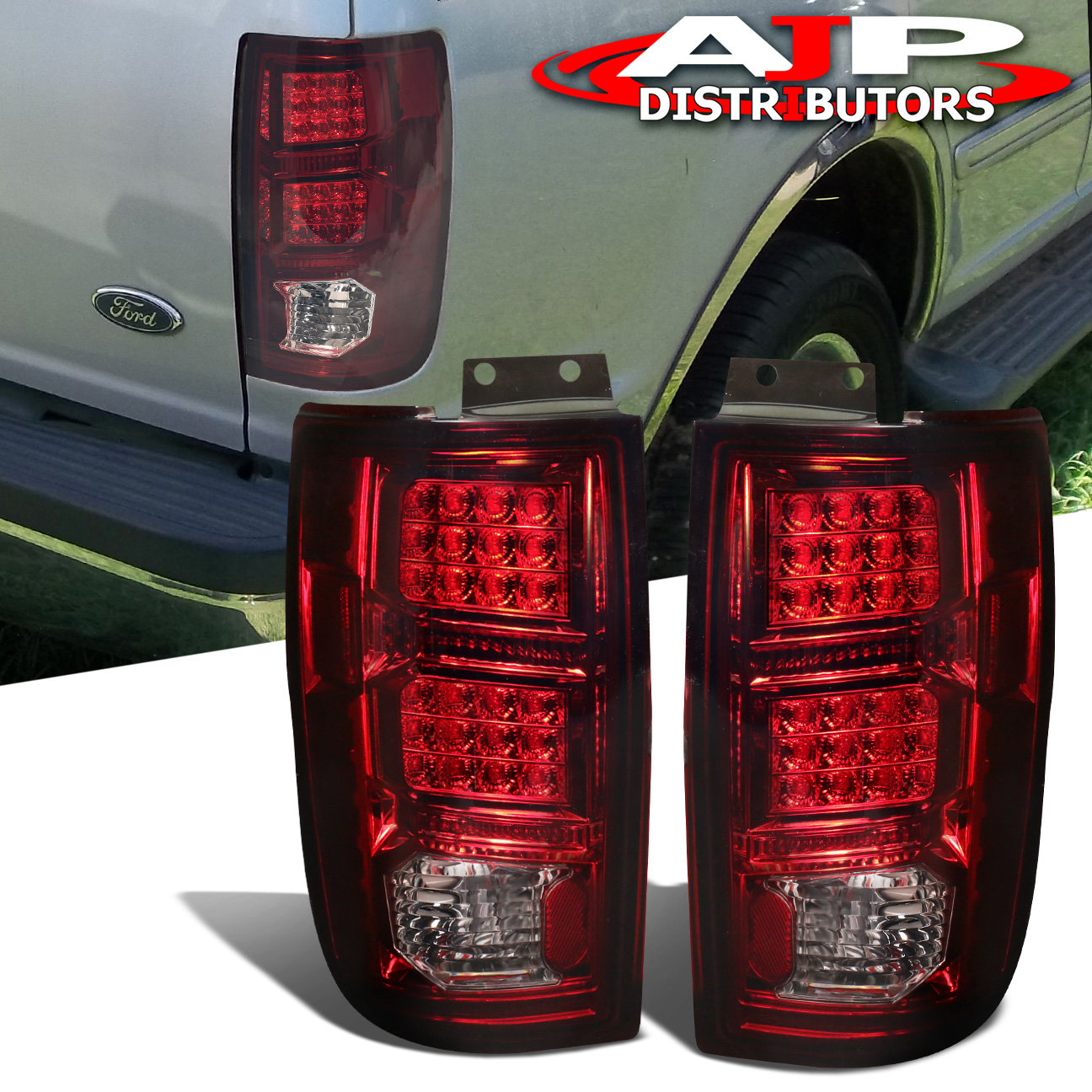 97 02 Ford Expedition Led Tail Lamps Lights Brake Chrome Housing Red Details About 97 02 Ford Expedition Led Tail Lamps Lights Brake Chrome Housing Red Smoke Lens