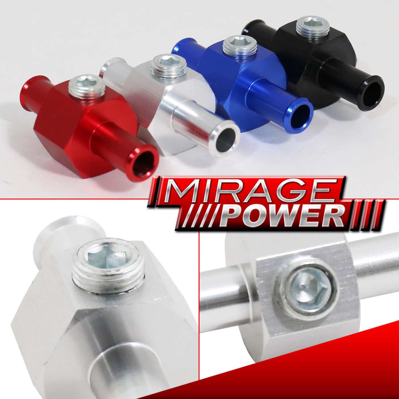 Nitrous Fuel Pressure Adapter Billet Quick Connector 3/8" Hose 1/8" Npt Silver eBay