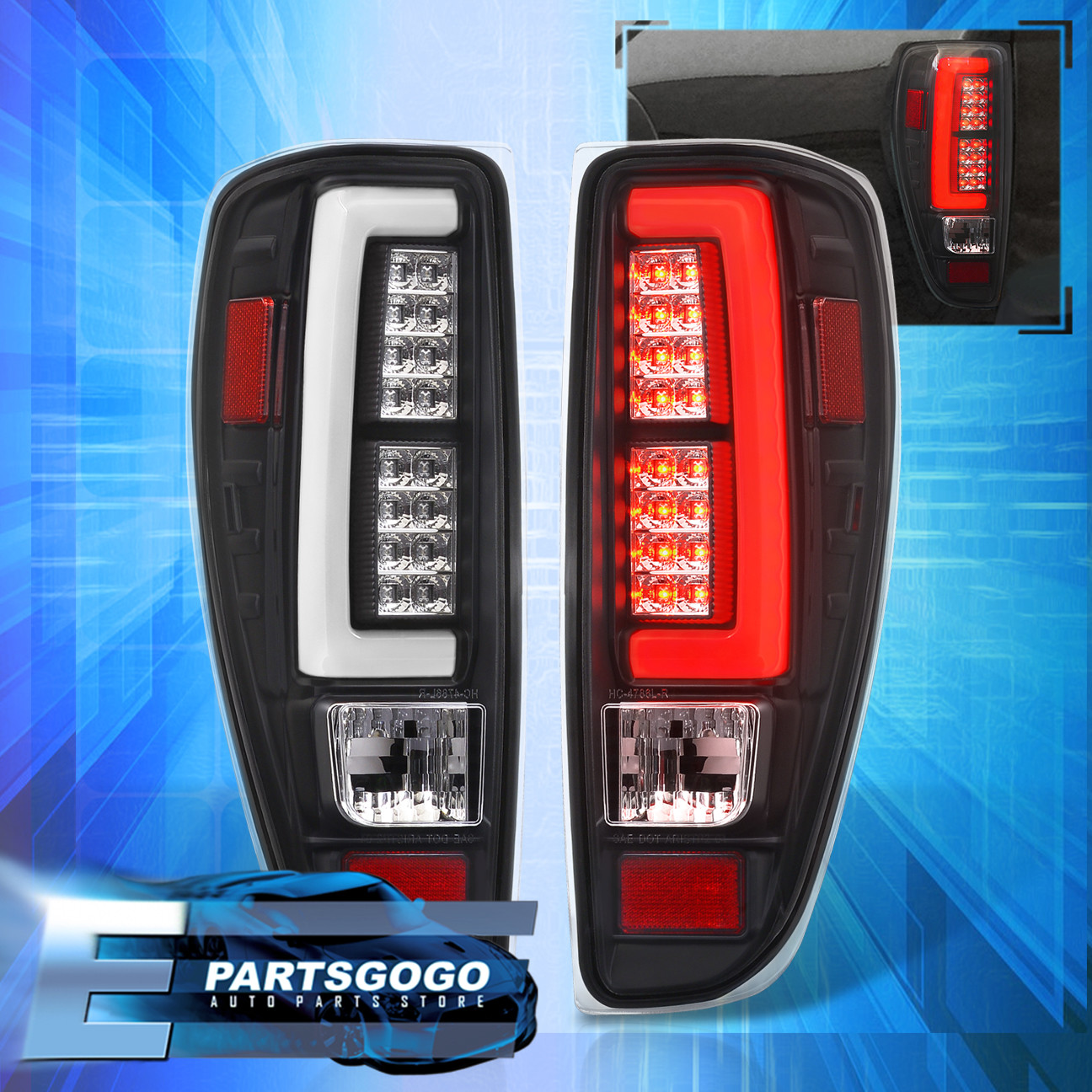 2004 2017 Colorado Canyon Led Tail Lights Black Housing Clear Details About 2004 2017 Colorado Canyon Led Tail Lights Black Housing Clear Lens Lamps