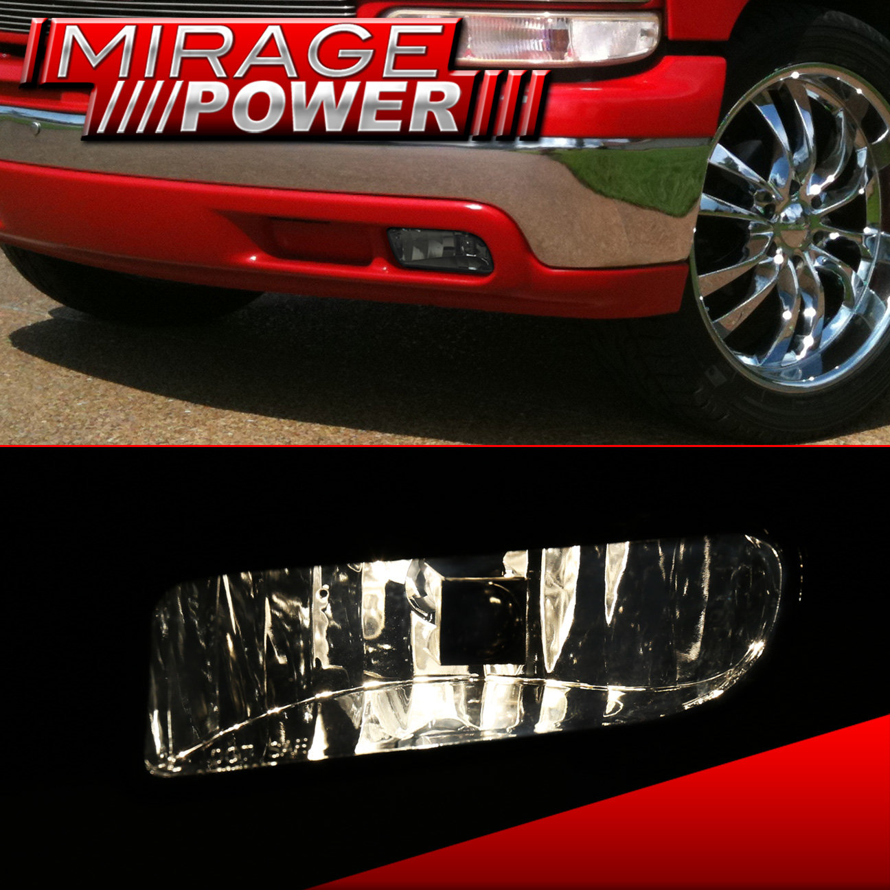 For 99 00 01 02 Chevy Silverado 1500 2500 Front Driving Fog Light Lamp