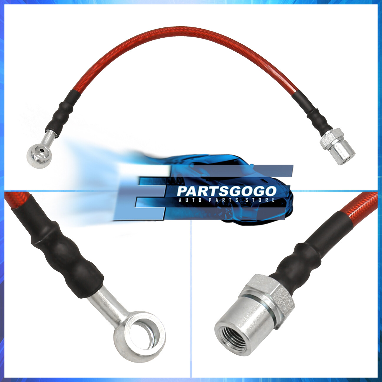 SC400 STOPTECH SS STAINLESS STEEL REAR BRAKE LINES FOR 91-00 LEXUS SC300