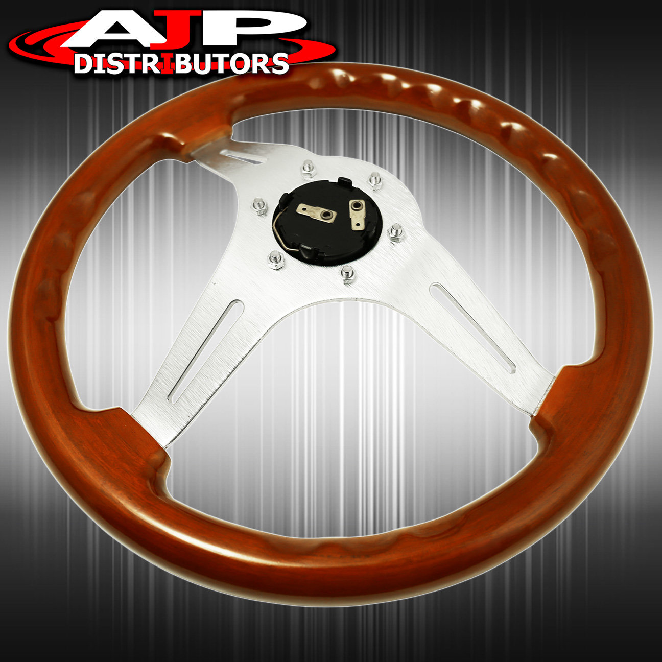 パーツ ALL WOOD Steering Wheel Land Cruiser Prado 90 95 late wood combination steering