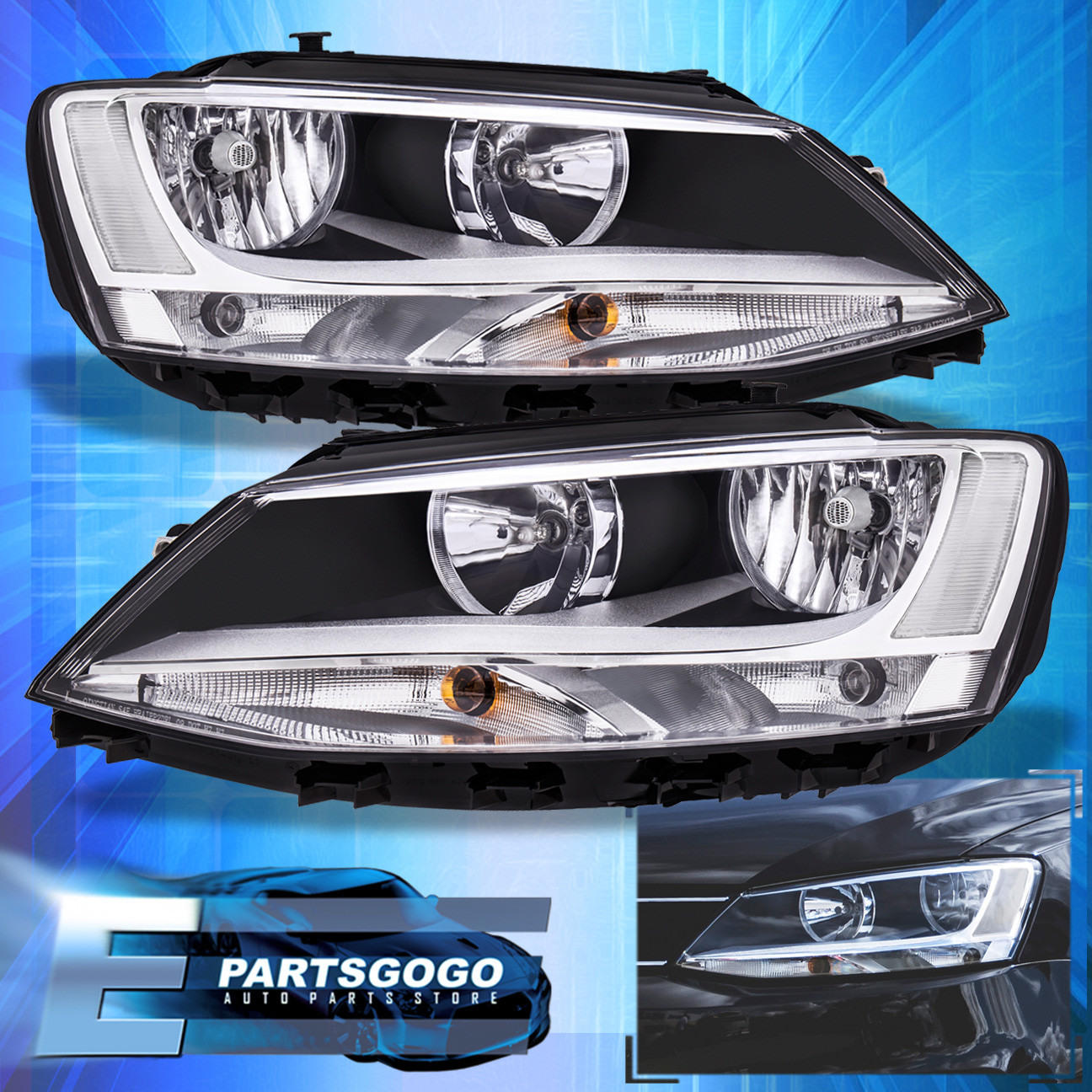 Clear Headlight For 2017 Volkswagen Vw Jetta Headlamps Details About Clear Headlight For 2017 Volkswagen Vw Jetta Headlamps Reflectors