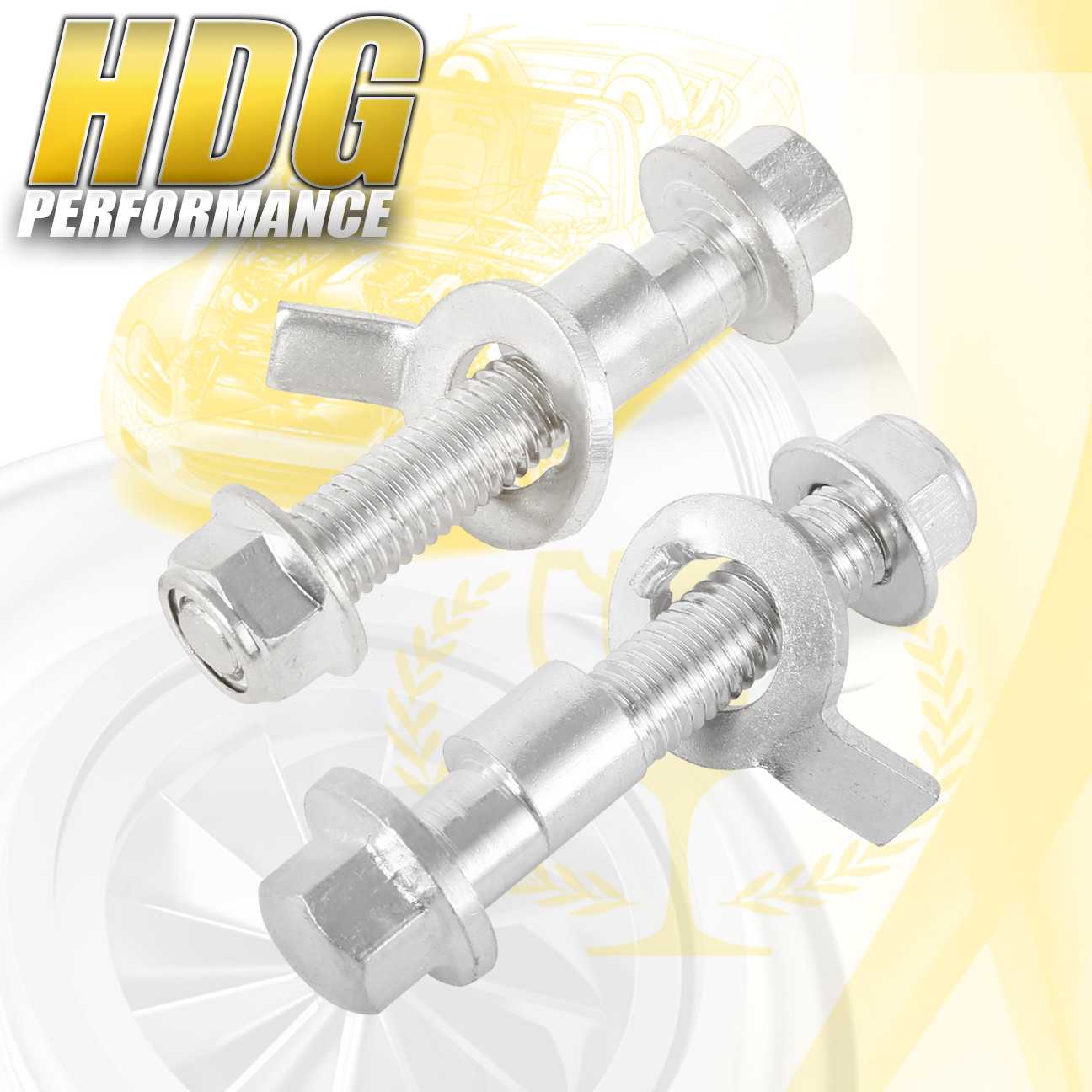 Front Adjustable Cam Camber Bolt Kit For Subaru B9 Tribeca Baja Forester /& More