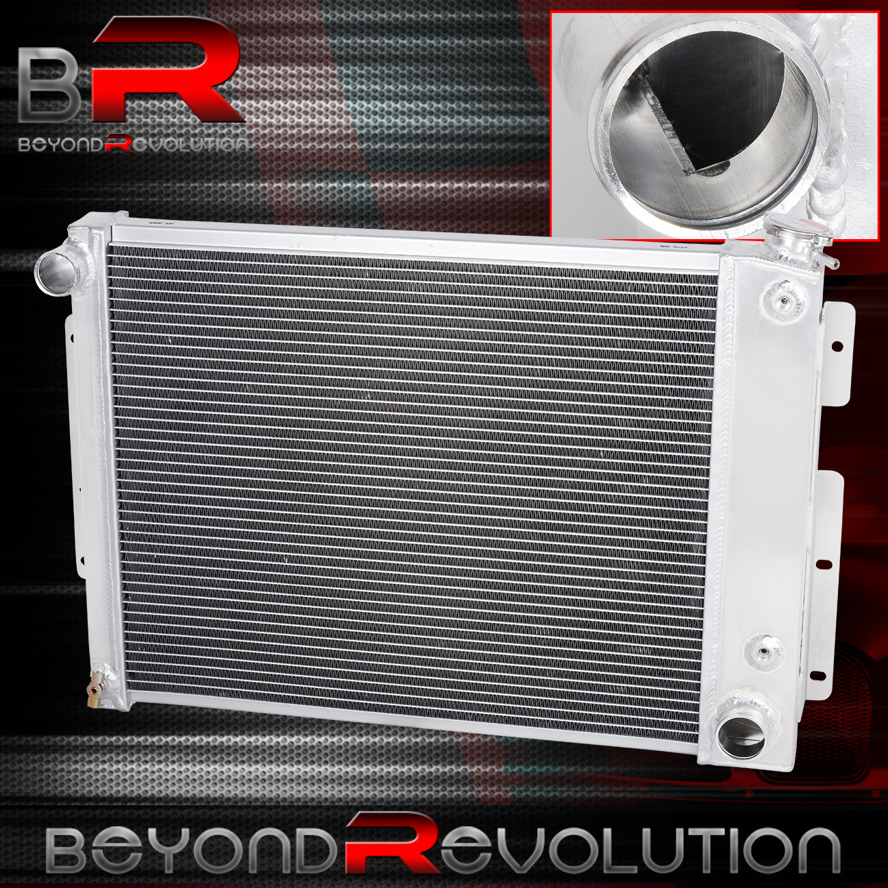 3 ROW ALL ALUMINUM RADIATOR 1967-1969 68 CHEVY CAMARO//FIREBIRD T//A 5.3L-5.7L V8
