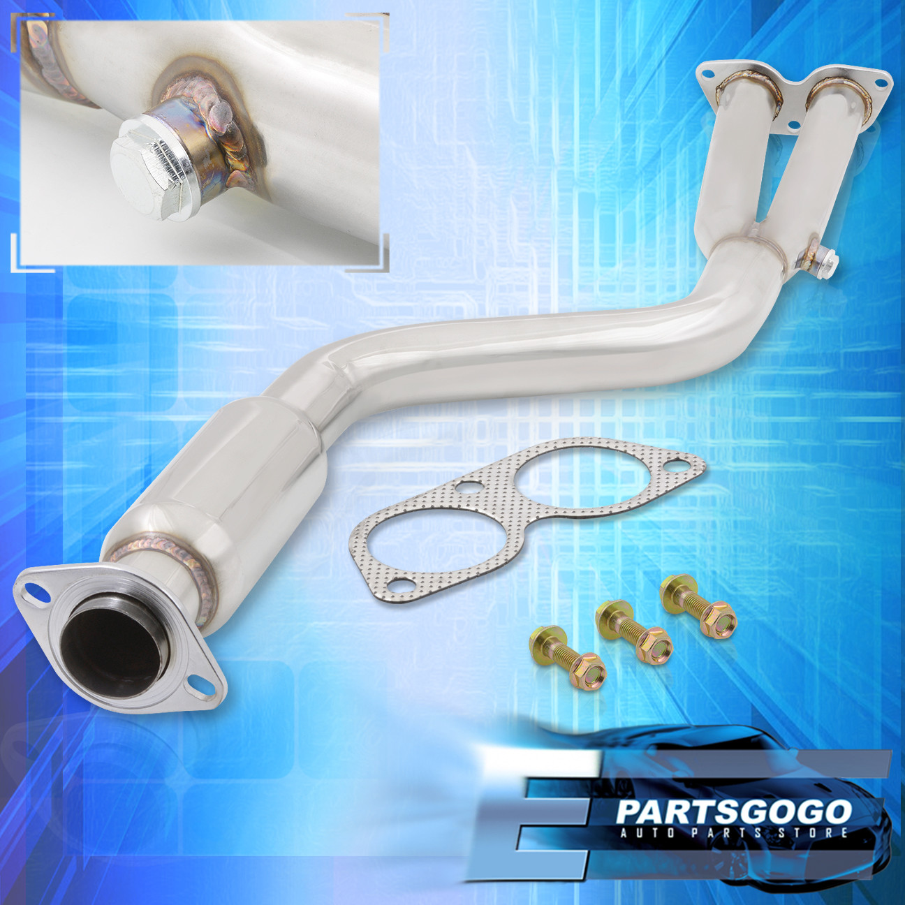 For 98-03 Lexus GS300 2JZGE Stainless Steel Racing Performance Downpipe