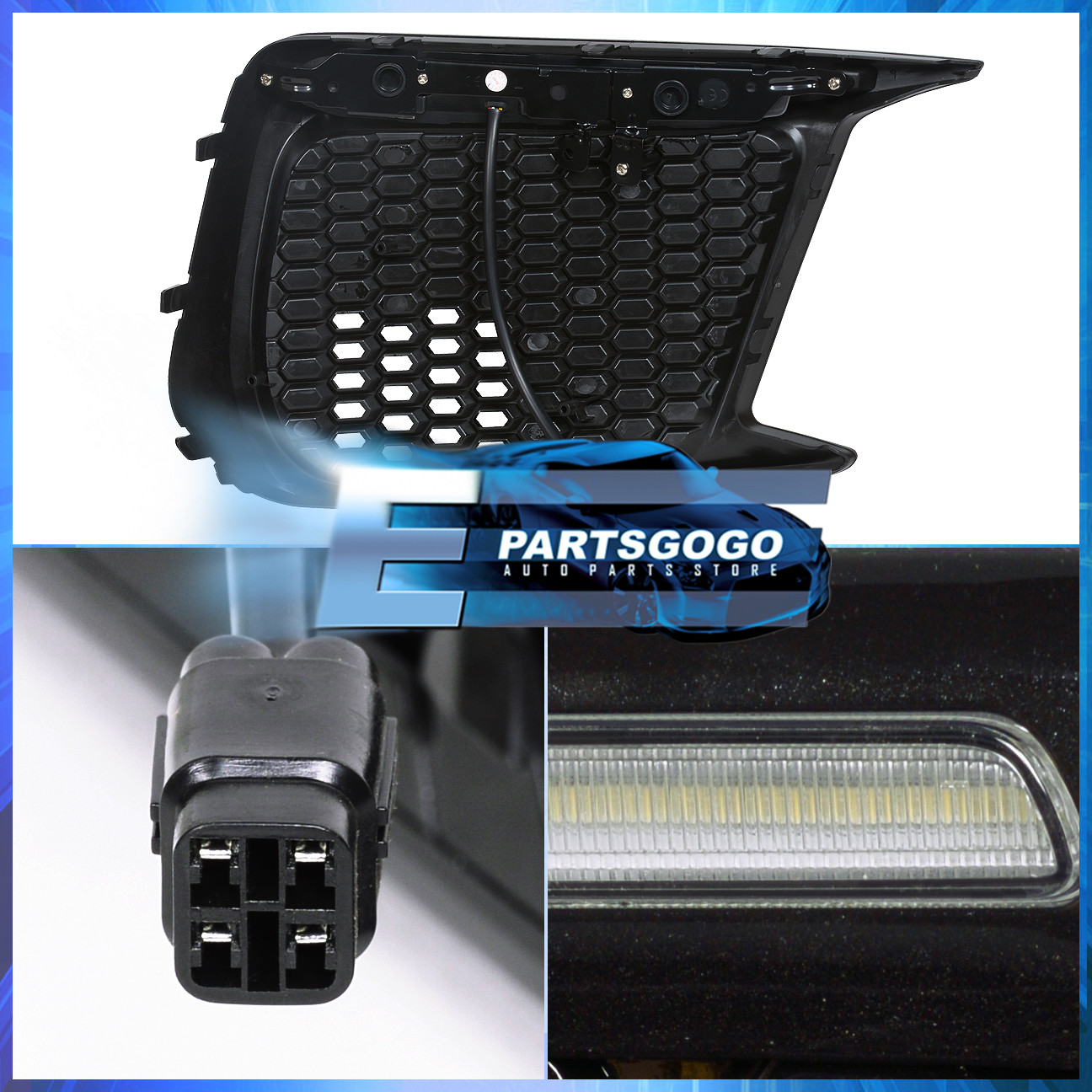 For 1820 Subaru WRX STI Switchback LED DRL Fog Running Signal Bezels