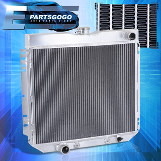For 69-70 Mustang/-77 Maverick 71-73 Comet 3-Row Cooling Full Aluminum Radiator