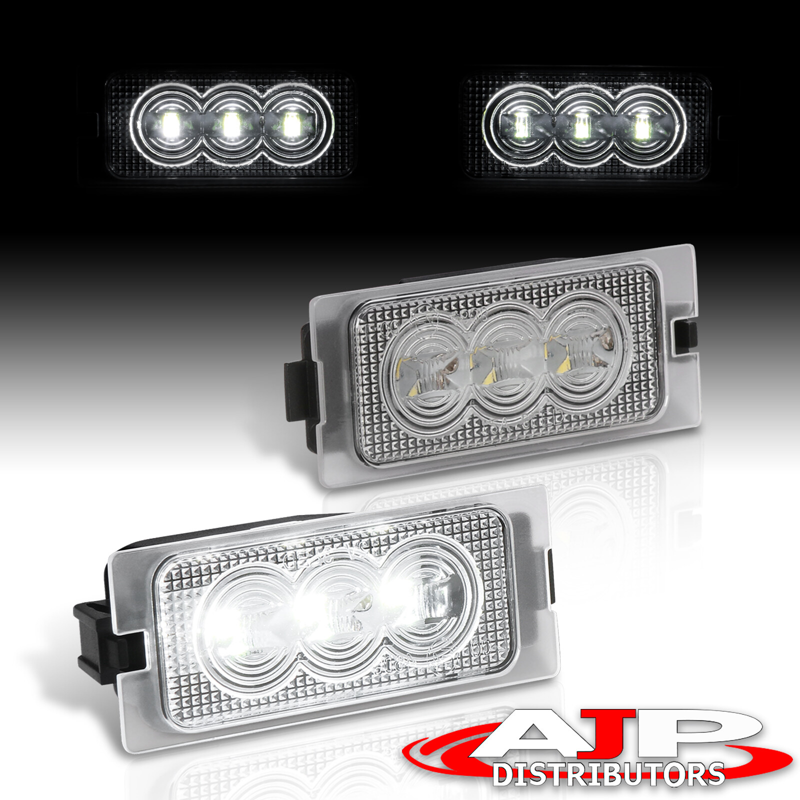 Bright White Rear LED License Plate Lights Housing Lamps For Ford Edge Escape | eBay 2017 Ford Escape License Plate Bulb Replacement