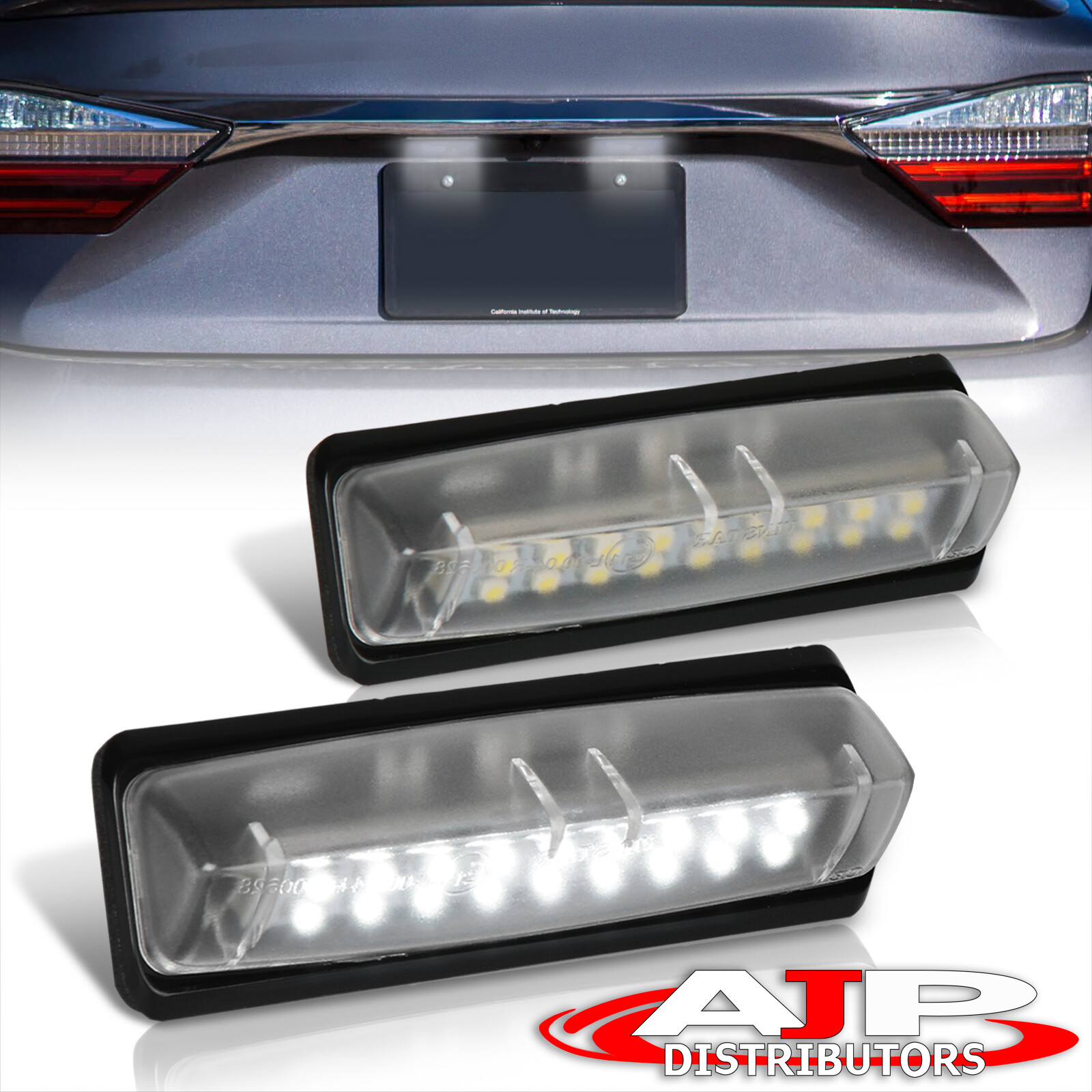 2Pcs Bright 18SMD LED License Plate Lights Lamps For Toyota Camry Prius Echo tC eBay