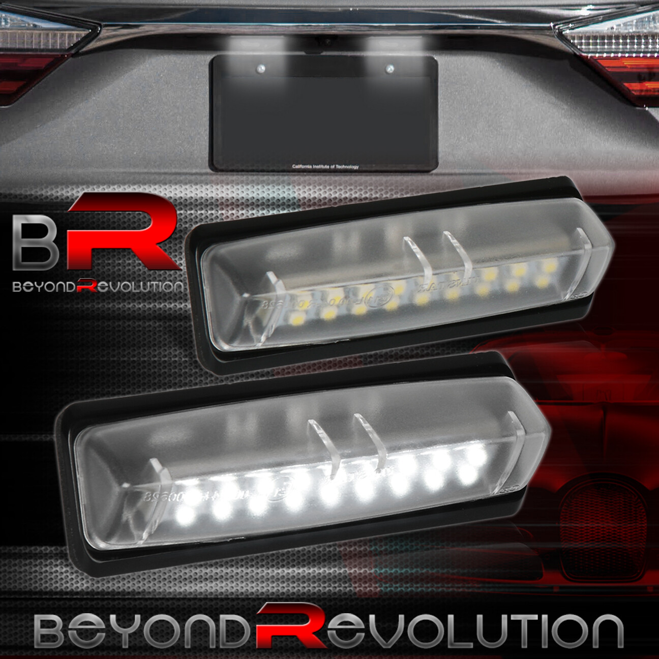 For Lexus RX350 GS430 CT200h White 18-LED License Plate Rear Bumper Light Set | eBay 2007 Lexus Rx 350 License Plate Light