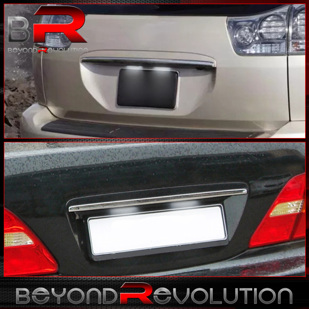 For Lexus RX350 GS430 CT200h White 18-LED License Plate Rear Bumper Light Set | eBay 2007 Lexus Rx 350 License Plate Light