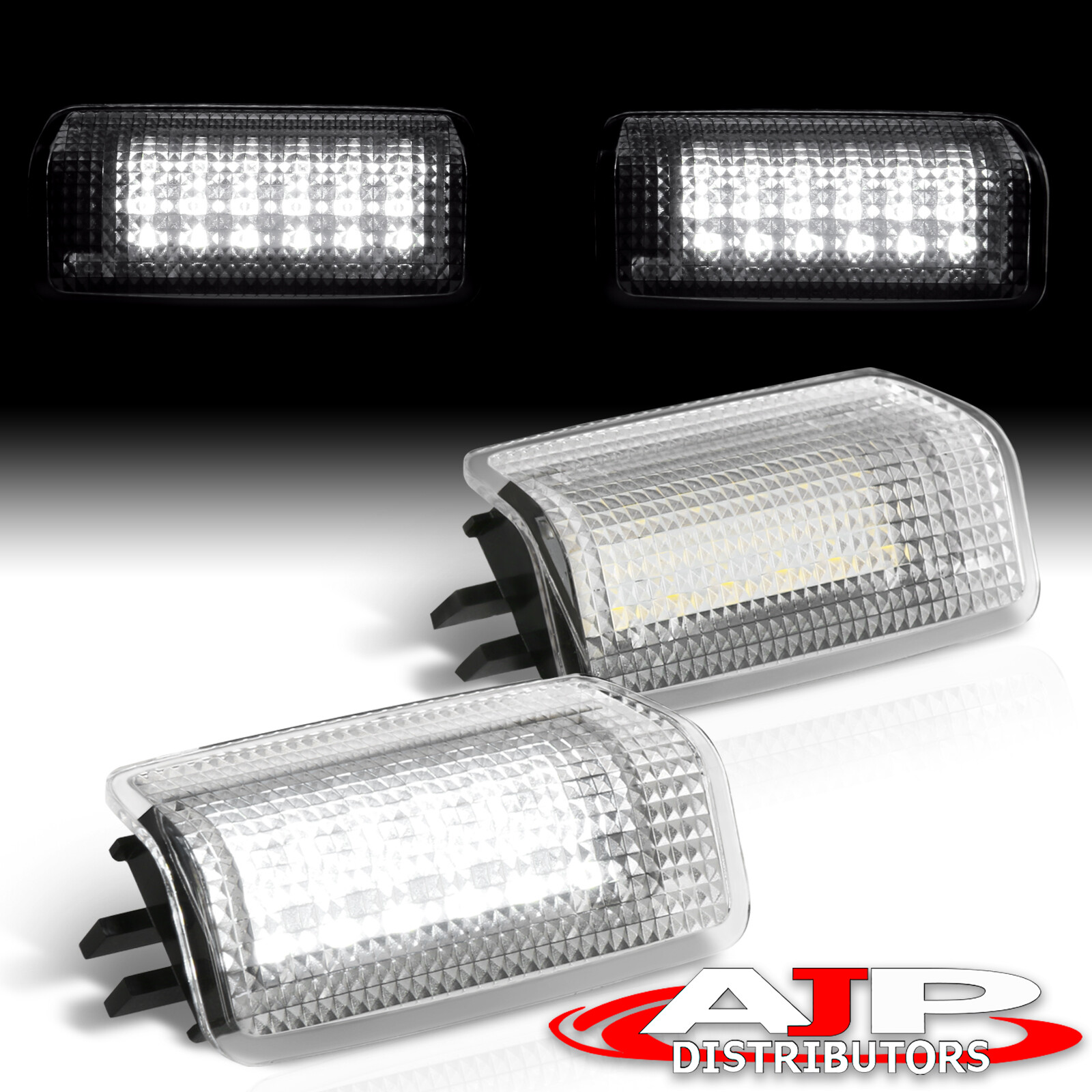 2pcs LED Foot Well Step Door Courtesy Lights Lamps For Lexus Toyota