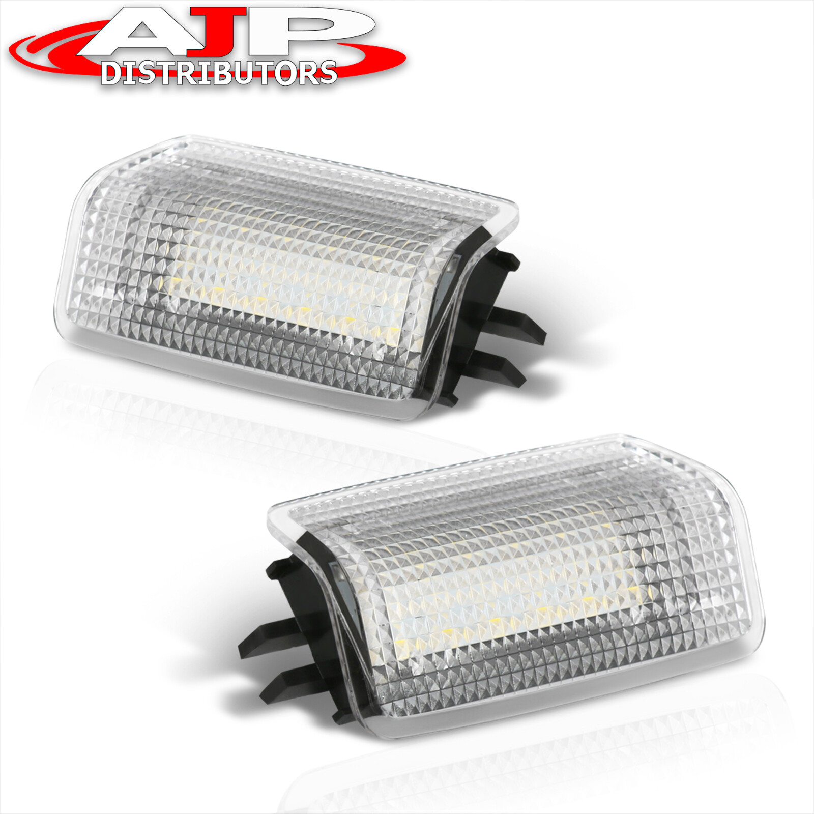 2pcs LED Foot Well Step Door Courtesy Lights Lamps For Lexus Toyota