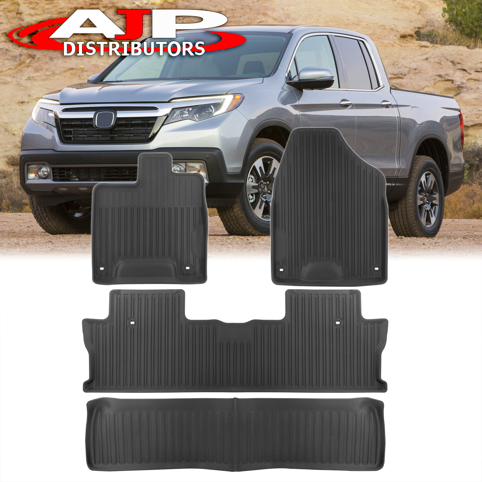 AllSeason Protect Floor Mats Liner Set Front+Rear For 20172020 Honda