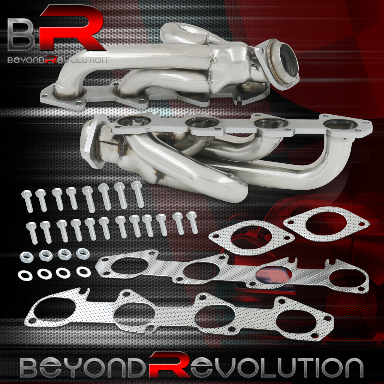 Car & Truck Parts Stainless Shorty Exhaust Header Manifold For 0916