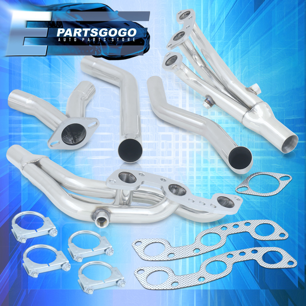 For 84-89 Nissan 300ZX Z31 VG30E 3.0 SOHC V6 JDM Stainless