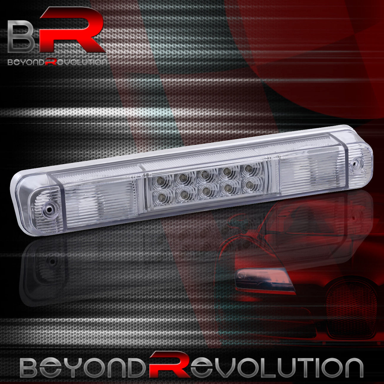 For 88-98 C2500 K2500 C3500 K3500 LED Third Cargo Brake Stop Tail