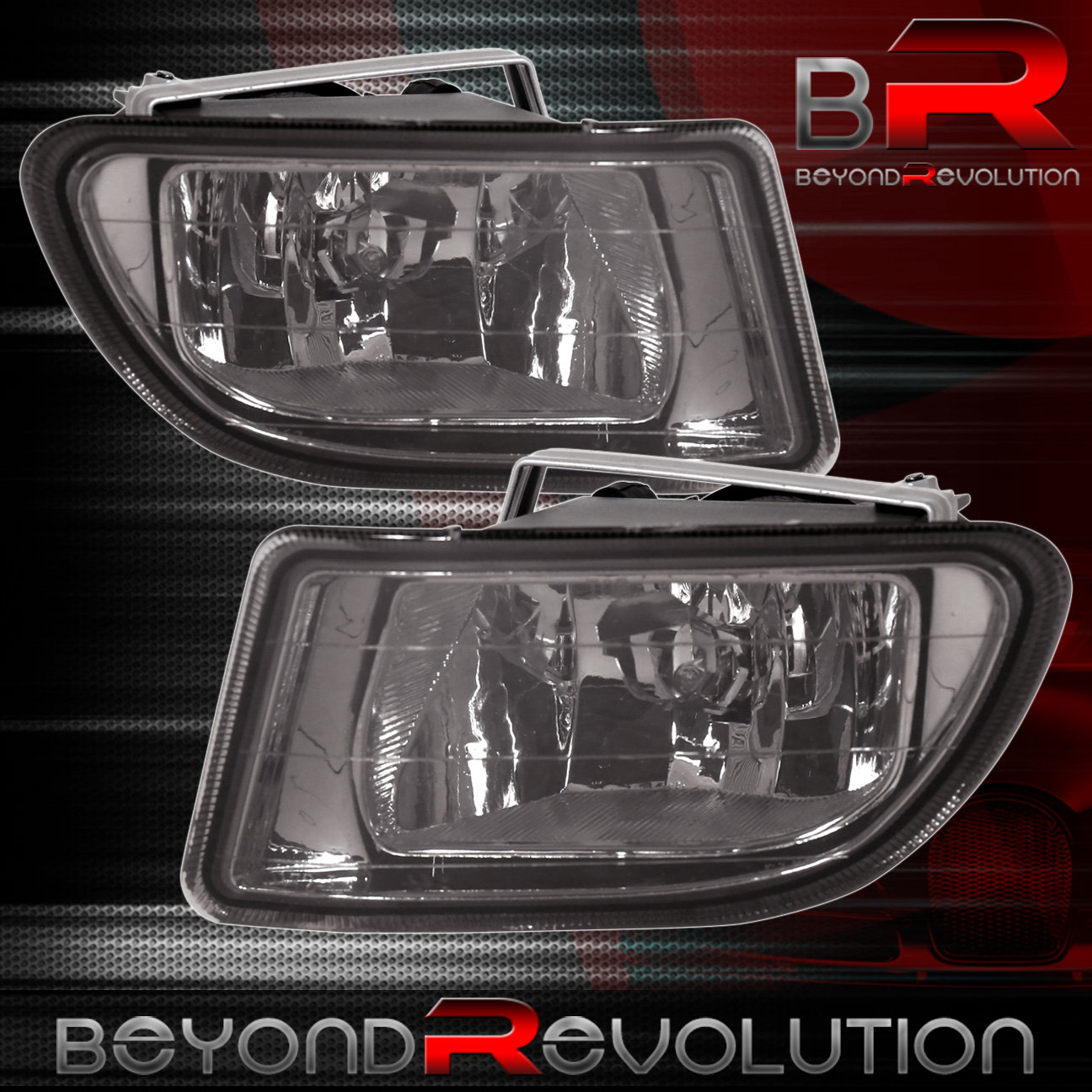 99-04 Honda Odyssey Jdm Smoked Lens Front Fog Lights Lamps + Wiring Relay Switch