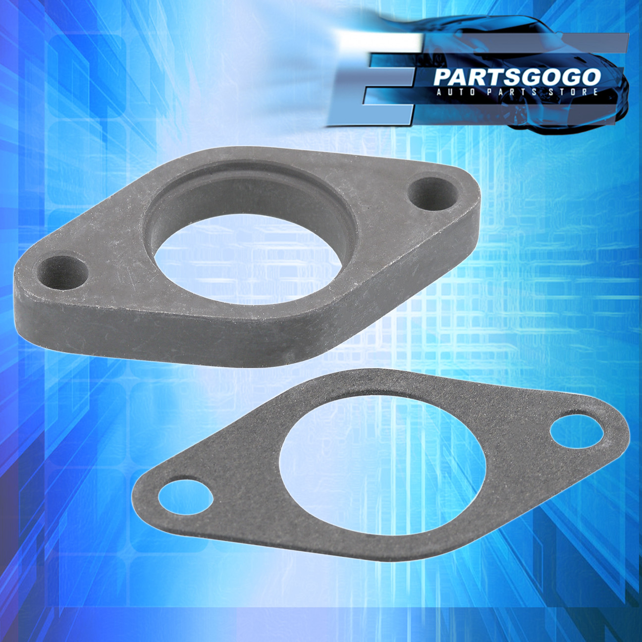 38mm Mild Steel Weld On Turbo External Wastegate Flange With Aluminum
