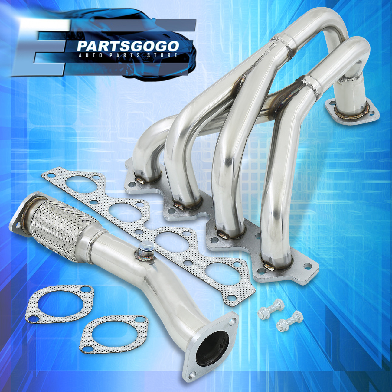 For 9701 Hyundai Tiburon 2.0L S/S 421 Exhaust Manifold Header w