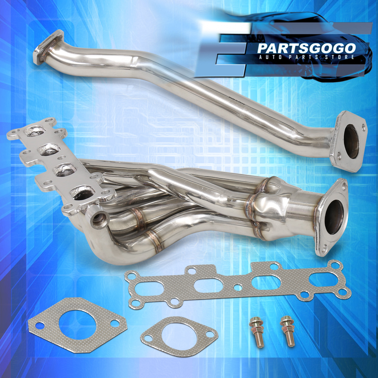 For 19992000 Mazda Miata 1.8L 421 Stainless Steel Exhaust Manifold