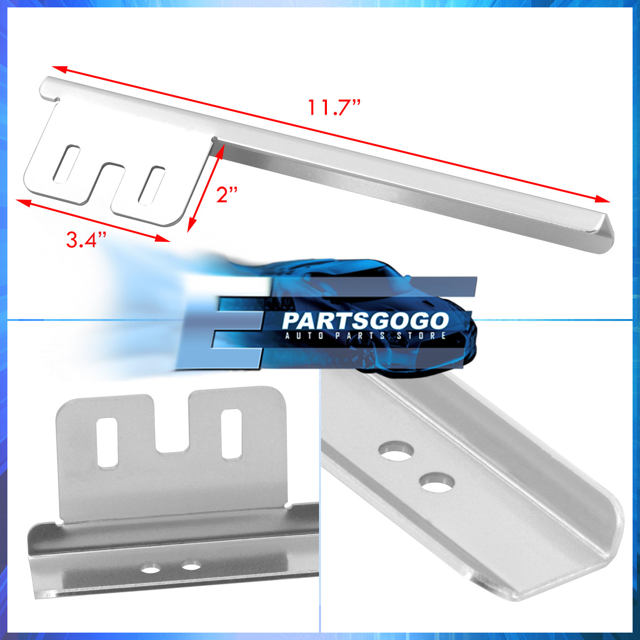 For Nissan 240SX 300ZX 350Z JDM License Plate Relocation Adapter