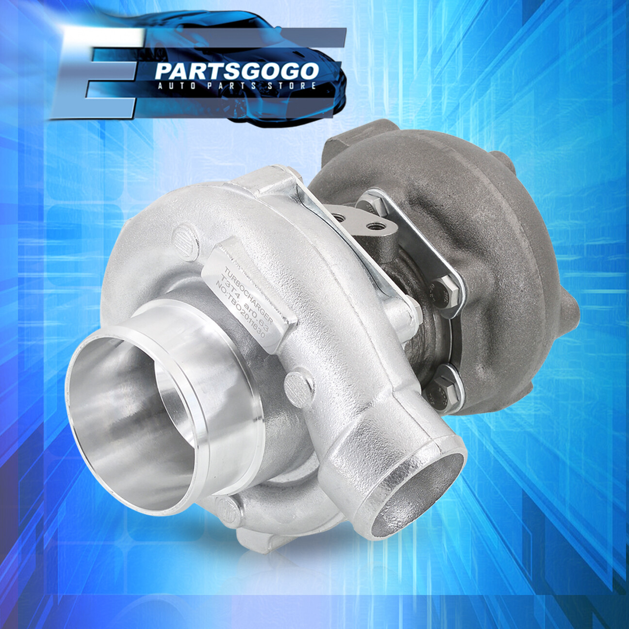 T3//T4 TO4E TURBO CHARGER .57 A//R TURBINE.50 A//R COMPRESSOR HOUSING INTEGRA