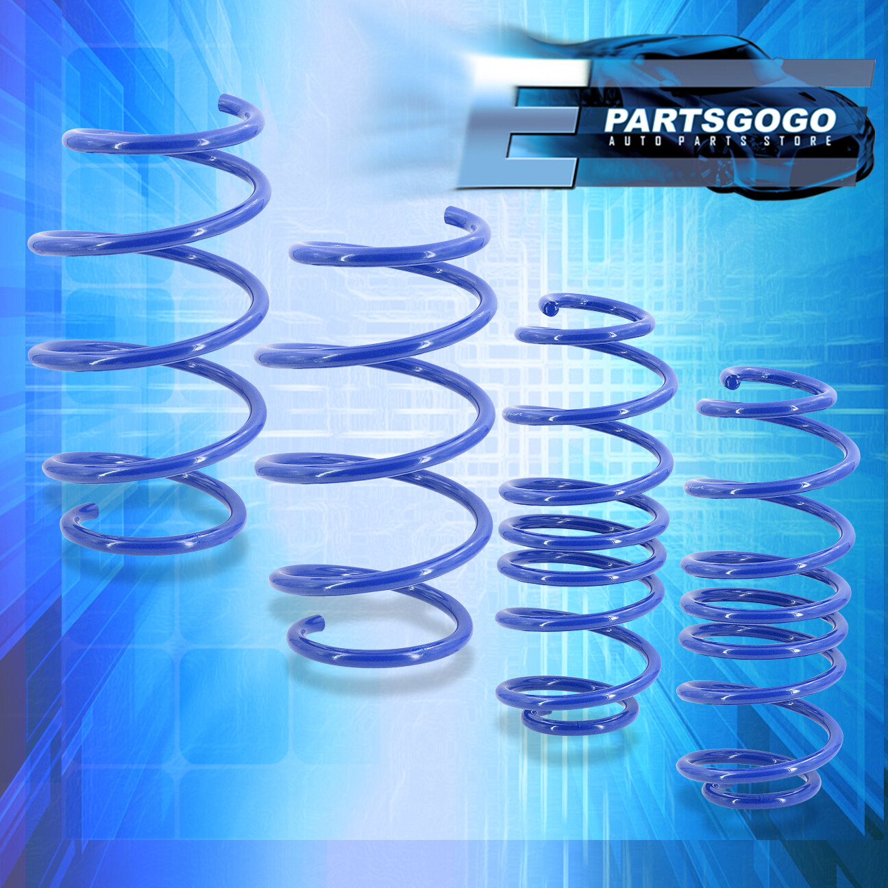 2009-2012 Acura TSX Suspension Lowering Spring Blue Front -1.3 ...