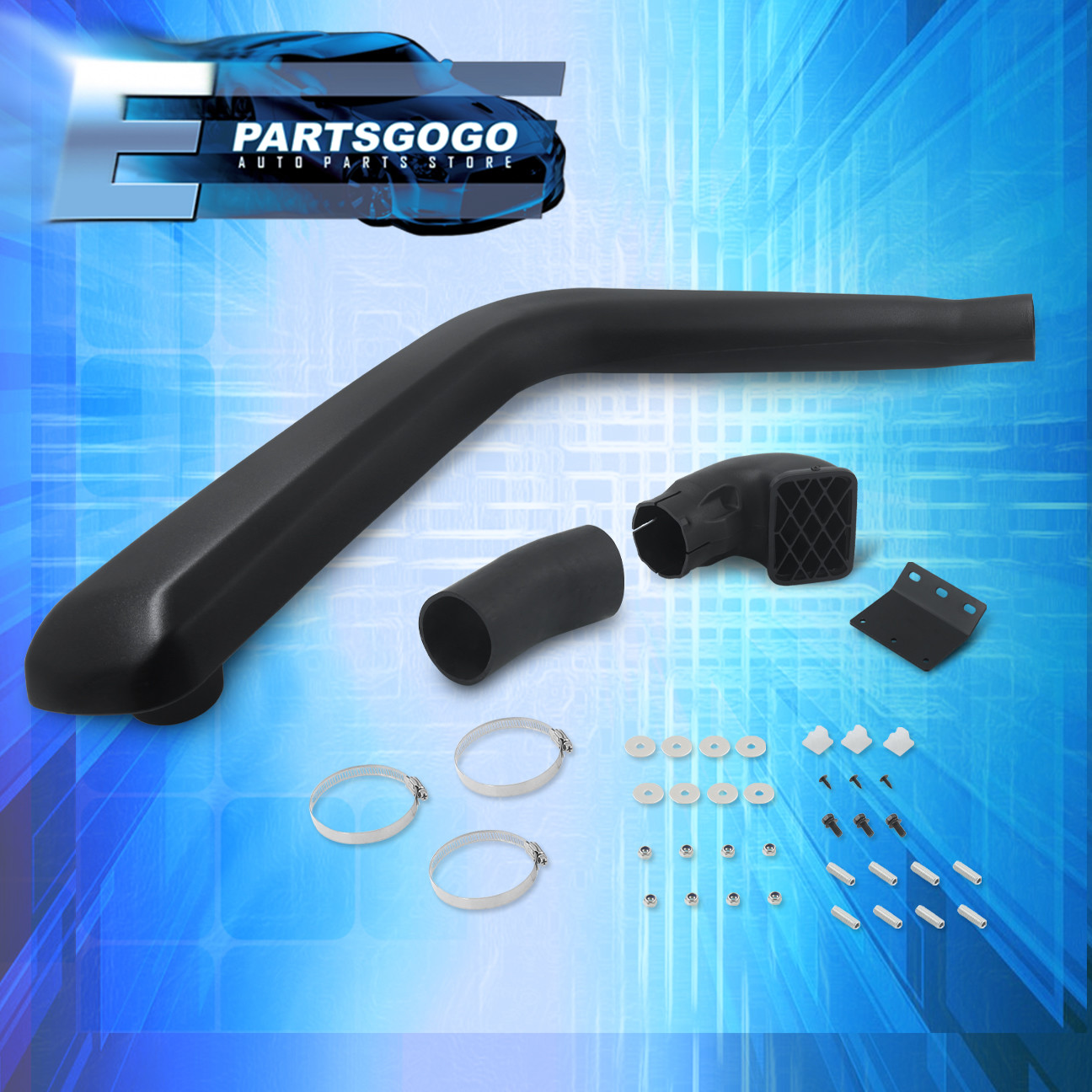 For Toyota Fj Cruiser Black Polyurethane Snorkel Ram Air Cold Intake
