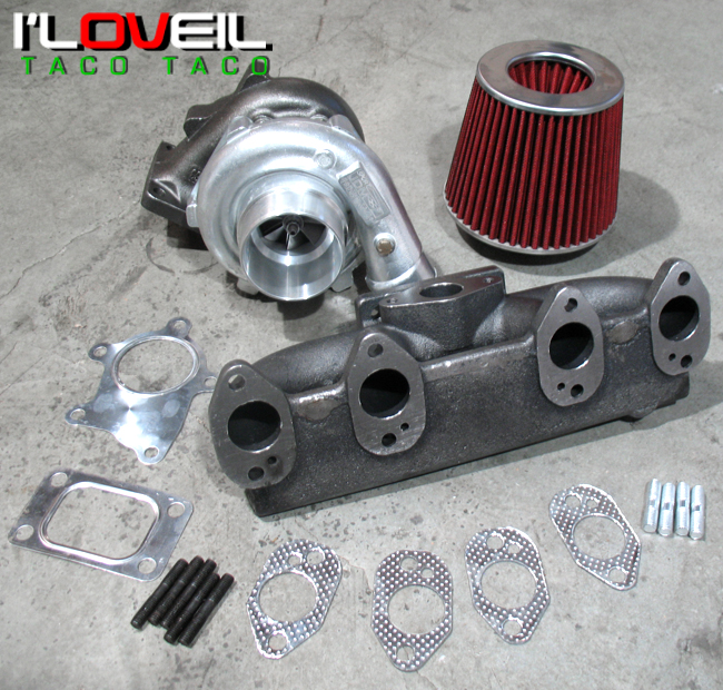 9905 VW GOLF JETTA GTI 2.0L 8v T3/T4 BOLT ON TURBO INTERCOOLER PIPING KIT