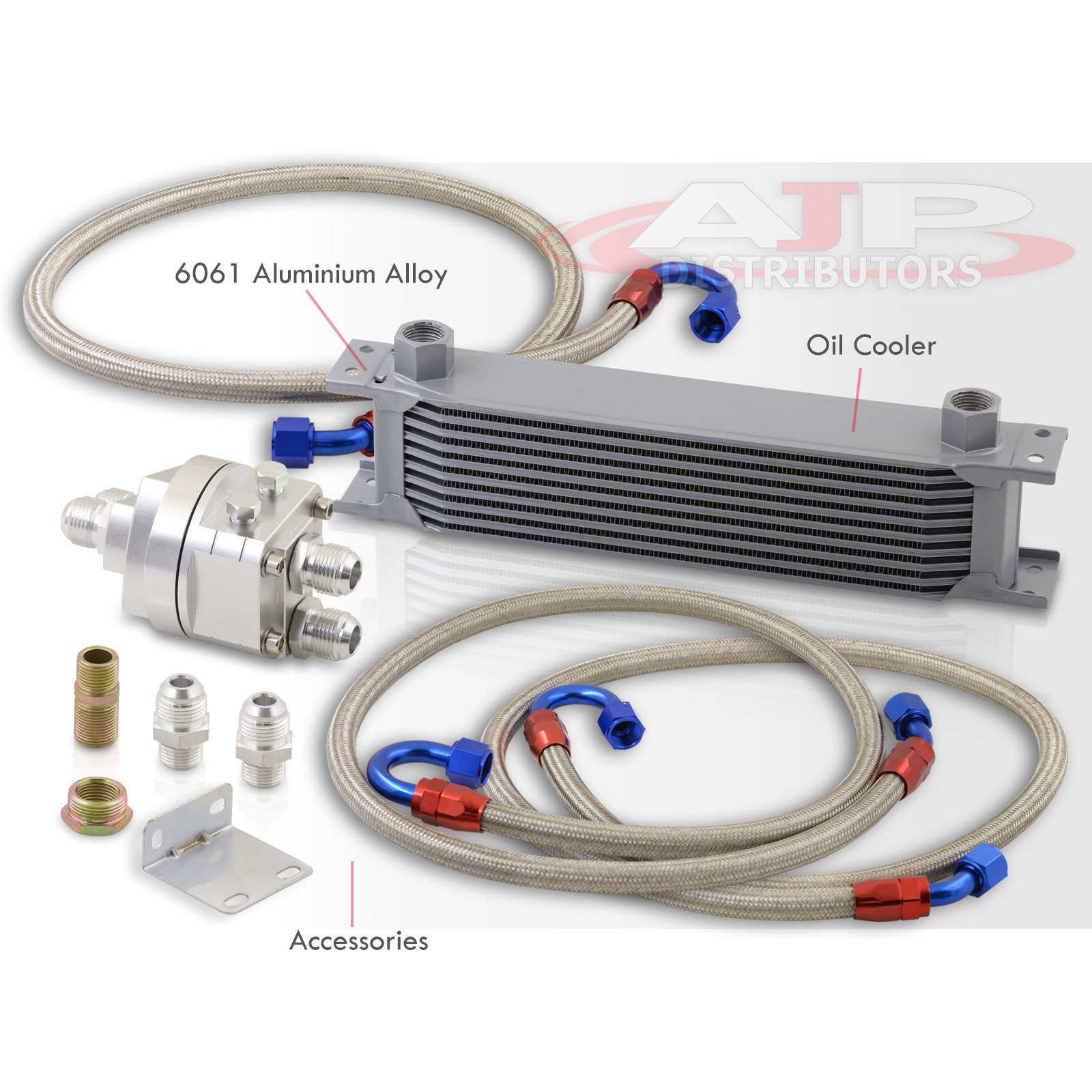 HONDA CIVIC ACCORD CRX INTEGRA RSX RACING 18 ROW PERFORMANCE OIL COOLER