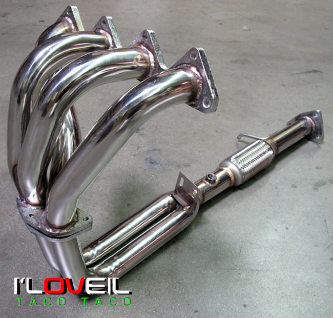 90 91 92 93 HONDA ACCORD DX LX EX 2.2L 421 2PC STAINLESS STEEL