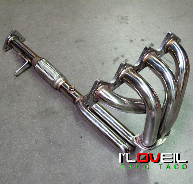 90 91 92 93 HONDA ACCORD DX LX EX 2.2L 421 2PC STAINLESS STEEL