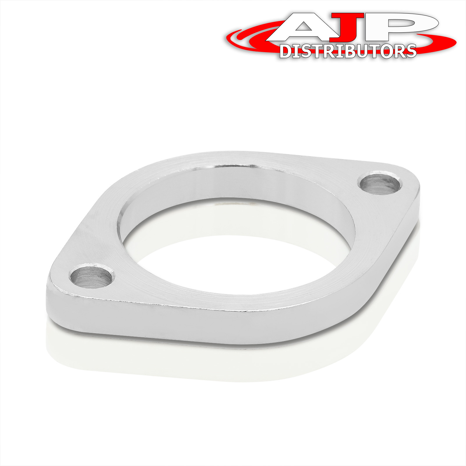2.5/" Id 3 Hole Bolt Exhaust Header Test Pipe Adapter Weldable Flange W// Gasket