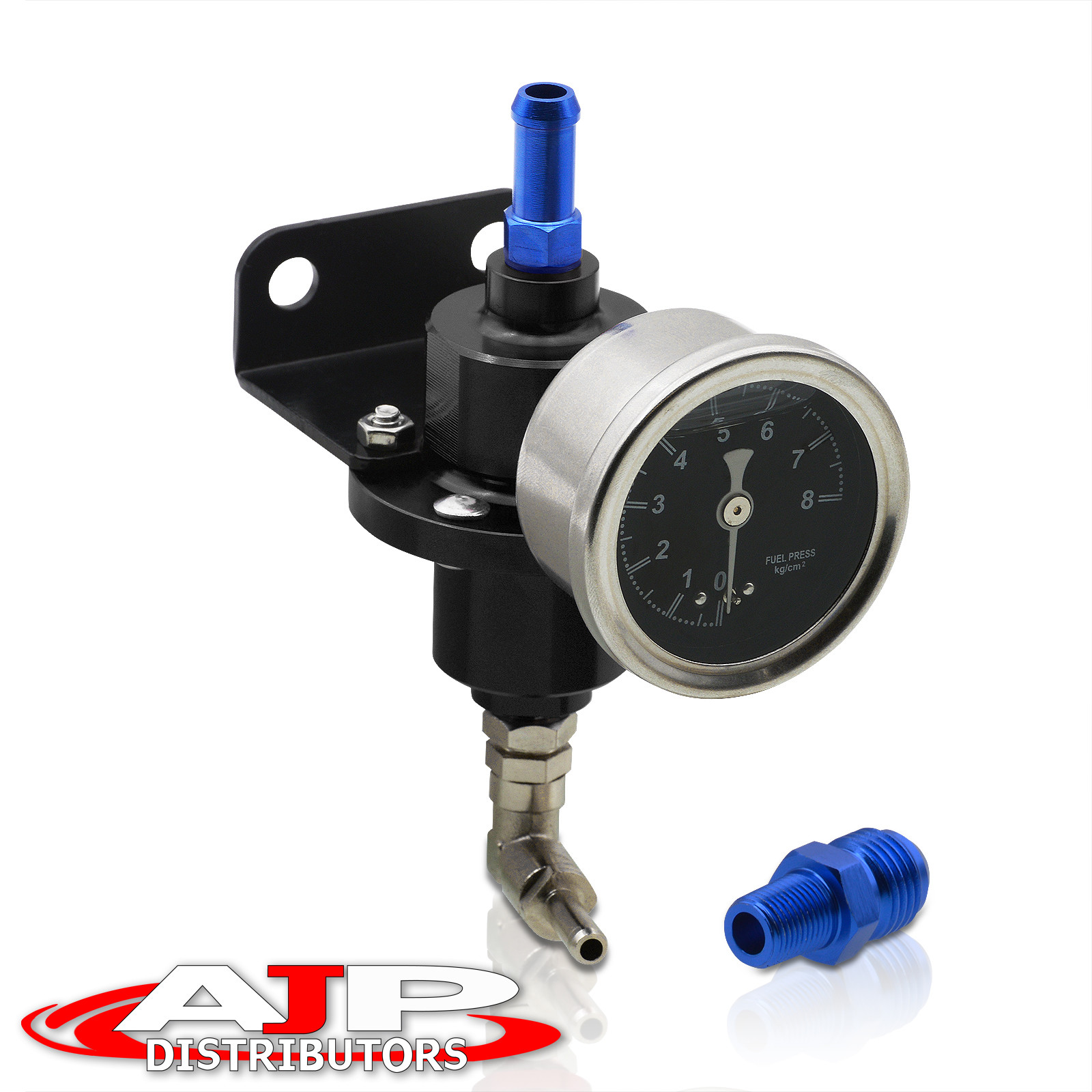 Black Performance Adjustable Vacuum Adjustable Fuel Pressure Regulator