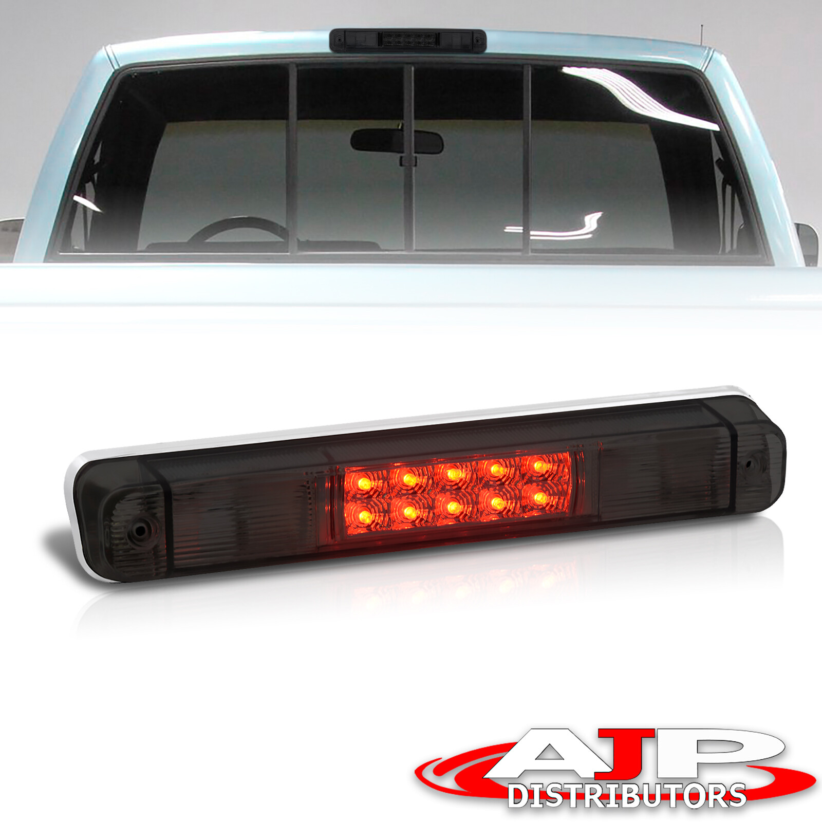 Smoked LED 3RD Brake Stop Tail Light Lamp For 1988-1998 C/K Series