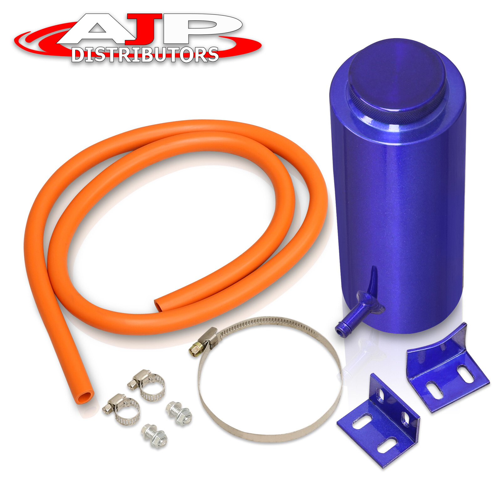 Radiator Coolant Over Flow Recovery Bottle Tank Reservoir Kit Aluminum