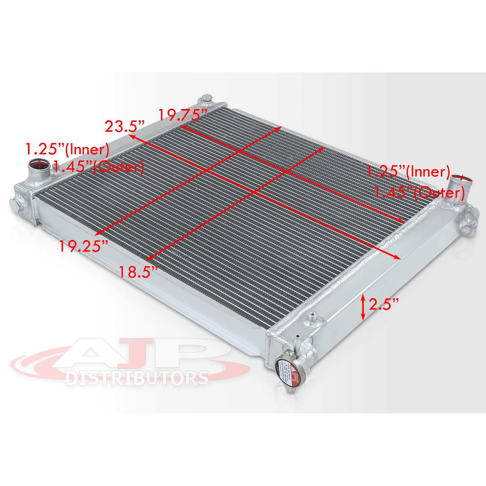Dual Core Full Aluminum Radiator For 1990-1996 Nissan 300Zx Dual Core Full Aluminum Radiator For 1990-1996 Nissan 300Zx