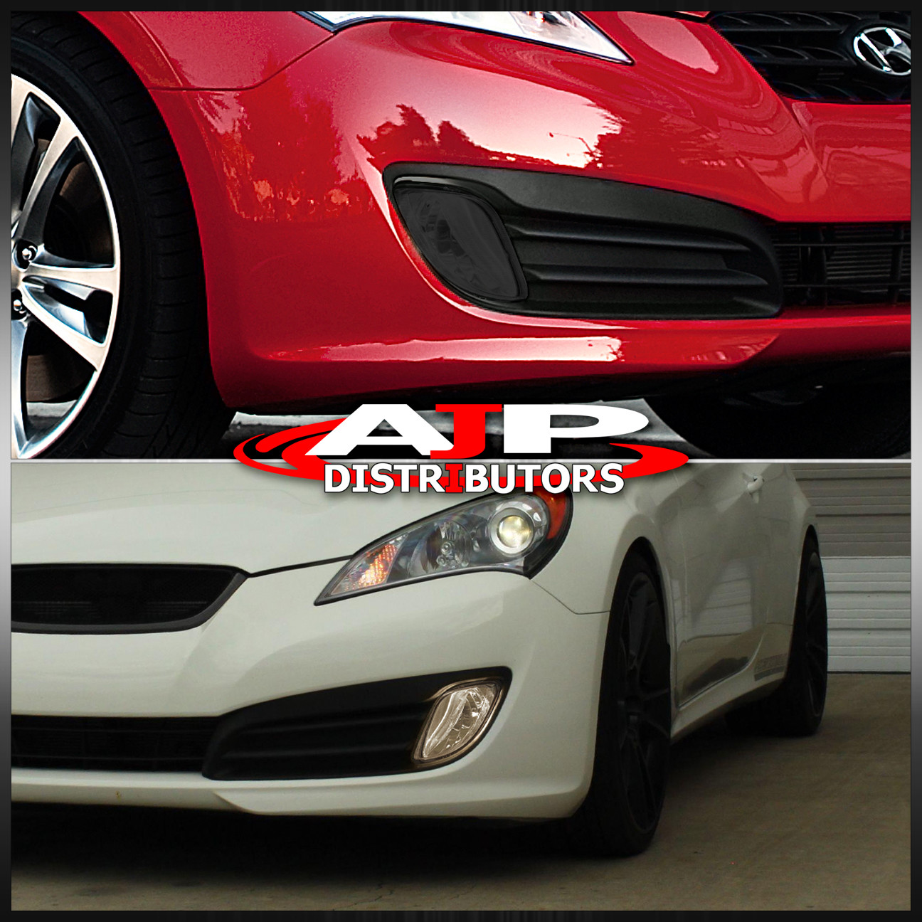 Smoke Bumper Fog Lights Lamp + Wiring Switch For 2010-2012 Hyundai
