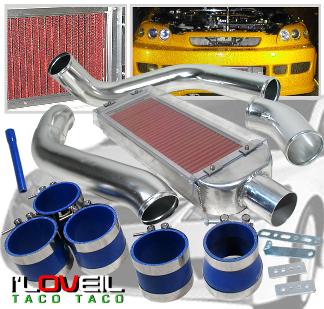 FRONT MOUNT INTERCOOLER FILTER COLD AIR INTAKE SYSTEM FOR 03 04 05