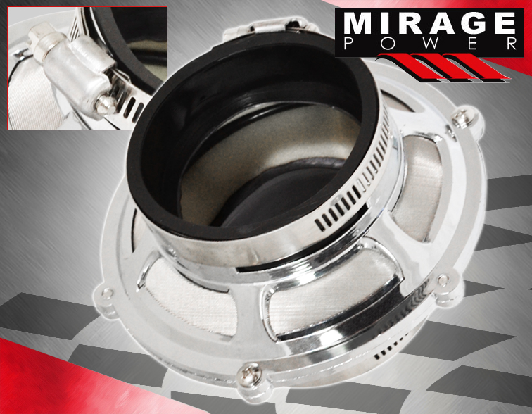 Universal 2.5" JDM Cold Air Induction Intake Bypass Valve Dry Pipe Filter 63.5mm eBay