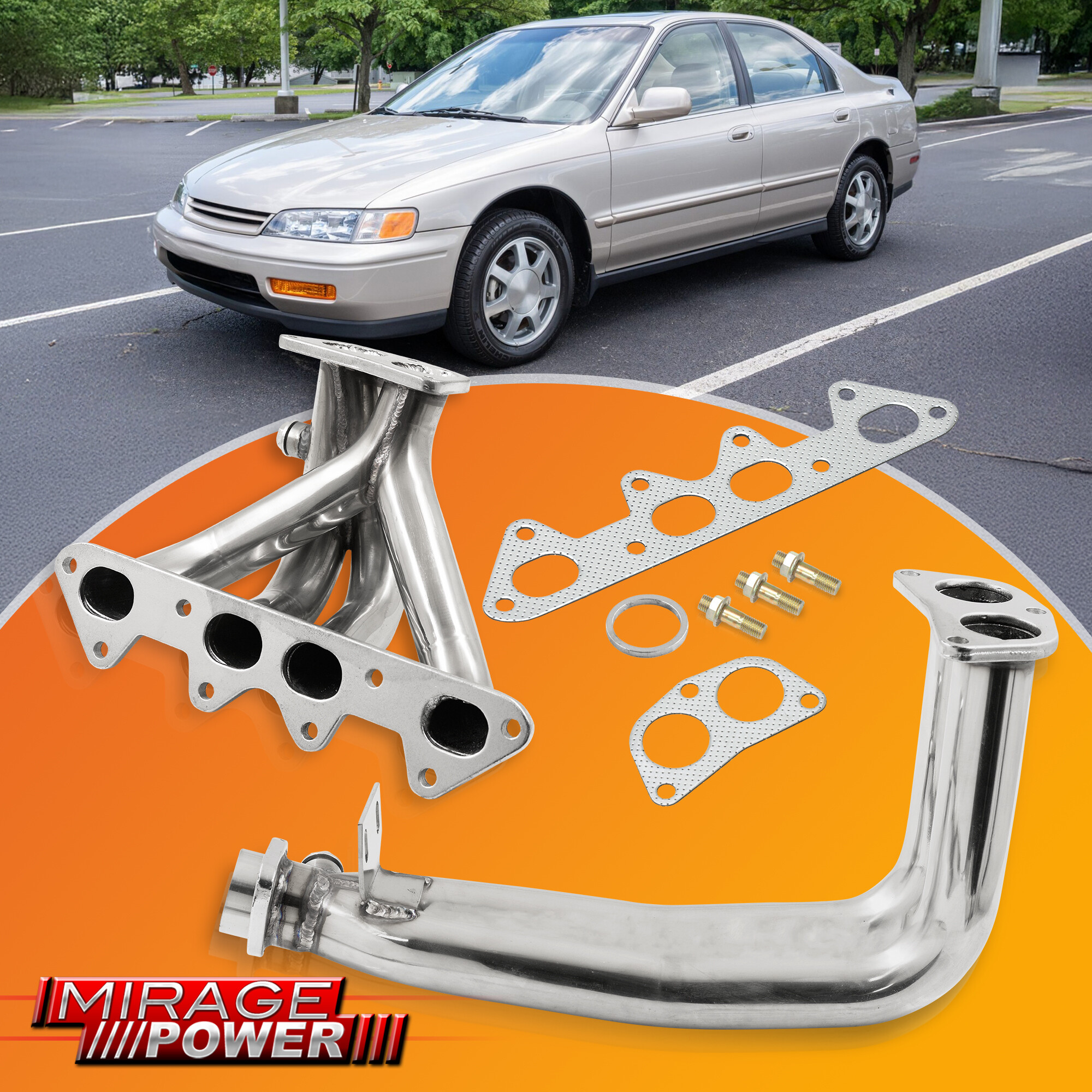 Header For 94 95 96 97 Honda Accord F22B/F23A Stainless Steel Exhaust