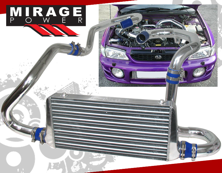 9501 SUBARU IMPREZA FMIC FRONT MOUNT TURBO INTERCOOLER PIPING PIPE KIT